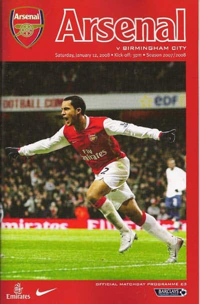 Arsenal FC v Birmingham City FC